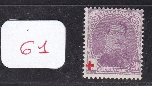 Belgique 1914/15 N°131-N*.Tb-Voir Scan R/V-R086