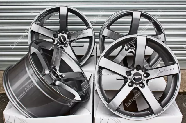 Roues Alliage 18 " Lame Pour BMW 5 6 Série F12 F13 F06 F07 F10 F11 F18 Wr Gris