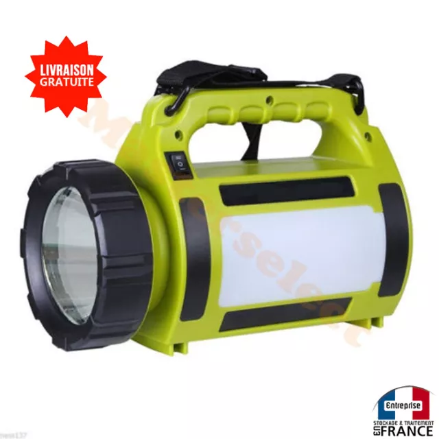 LAMPE TORCHE PROJECTEUR LED CREE xm-L T6 PUISSANTE RECHARGEABLE & CHARGEUR USB