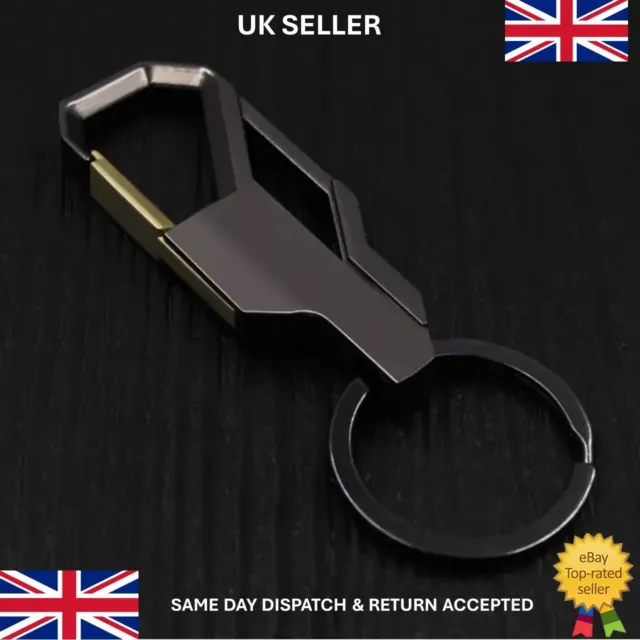 Key Chain Durable and Stylish Metal Keychain for Car Keys Decorative Key Holder.