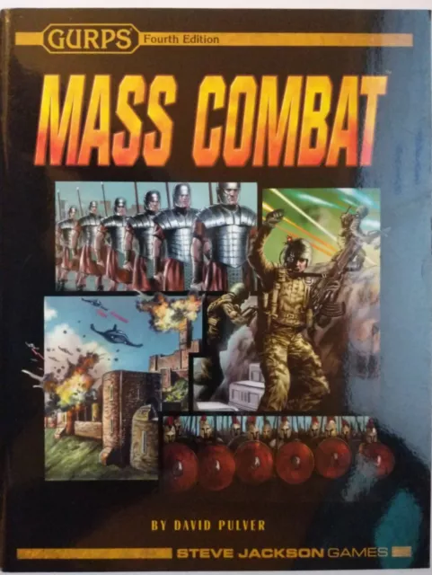 GURPS (4th Edition): Mass Combat (source book, english) Steve Jackson Games