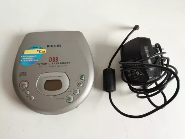 Lecteur baladeur CD Philips AZ7182 Vintage Discman