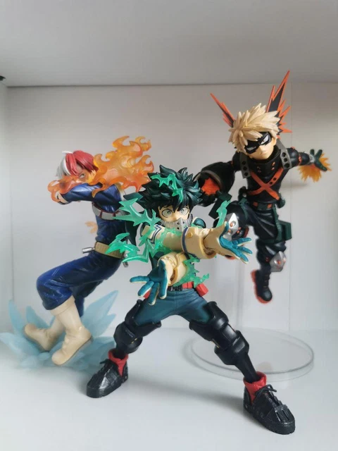 Lotto Animation Hero LOTTO 3 FIGURE My Hero Academia Izuku Bakugo Shoto HERO VS VILLAINS ...