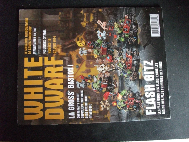 Magazine White Dwarf N°18 - Warhammer 40K - Présentation Gorkanaut & Morkanaut Ork