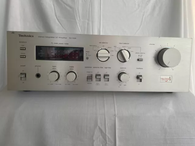 Splendido Amplificatore Technics SU-A4 New Class A, Vintage hi-fi