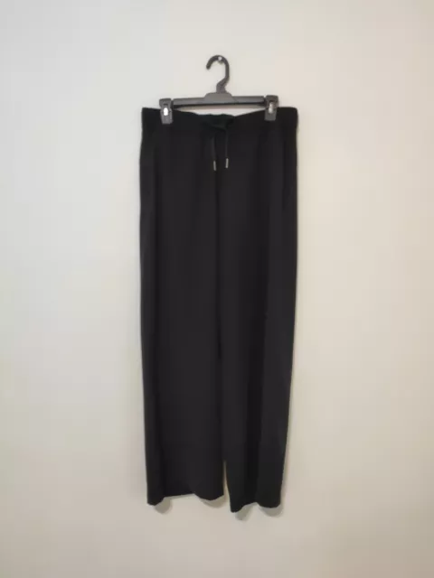 NWOT? LULULEMON ON The Fly Pants size 8 Wide Leg 31 inseam Black woven  studio $75.00 - PicClick