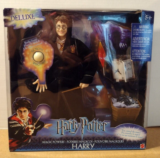 HARRY POTTER MAGIC Powers Deluxe Figure/NRFB/Mattel/Electronic/Daniel