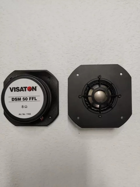 2 VISATON DSM 50 FFL Hifi-Titan-Mittelton-Kalotte