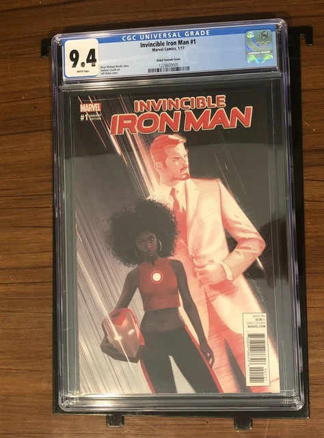 Invincible Iron Man #1 CGC 9.4 1:25 2017 Dekal Variant - Riri Williams Ironheart