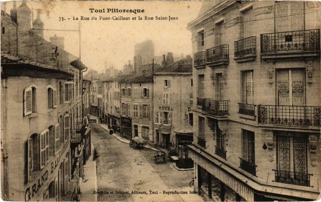 CPA TOUL picturesque MURDER and MOSELLE (101950)