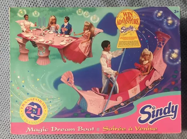 Sindy Magic Dream Boat Bnib Some Wear To Box And Has Been Opened But All Intact