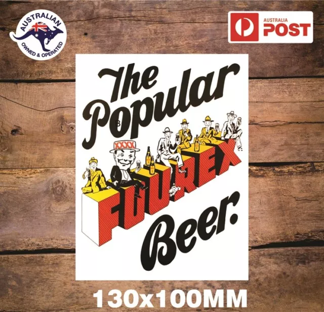 Xxxx Sticker Decal The Popular Beer Fourex