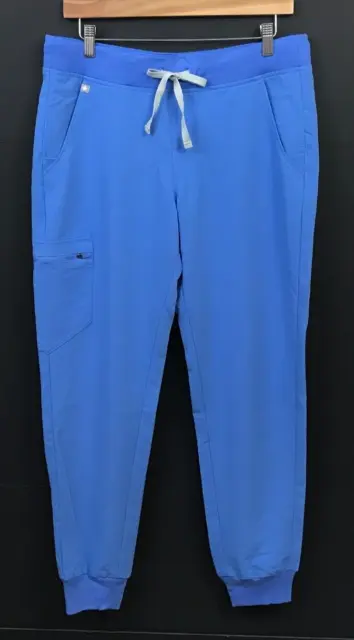 Figs Zamora Jogger Scrub Pants Blue Size M Medium