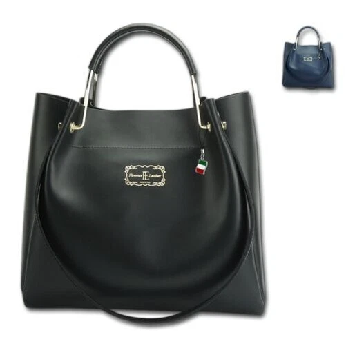 Florence Bolso de Vestir con Asas Bandolera Color a Elegir Cuero Mujer