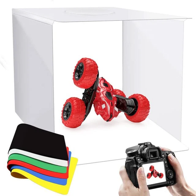 Photo Studio 30 * 30cm Tente de Tir Photographie Kit boîte à lumière Mini Lig...