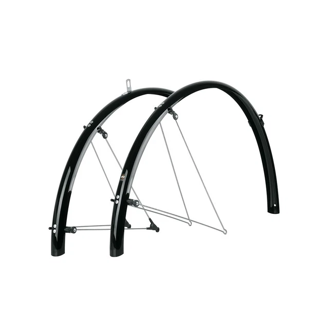 SKS Bluemels Schwarz Radschützer Schutzblech Vorn Hinten SET 20 Zoll -28 Zoll