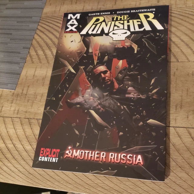 Marvel THE PUNISHER MAX Volume 3 Mother Russia TPB Graphic Novel Garth Ennis