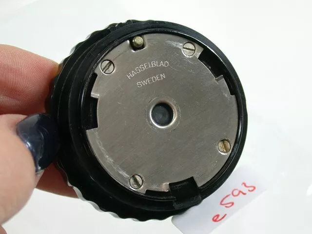 HASSELBLAD Kamera Gehäuse Transport-Rad Camera Body Winding Wheel Crank 593/21