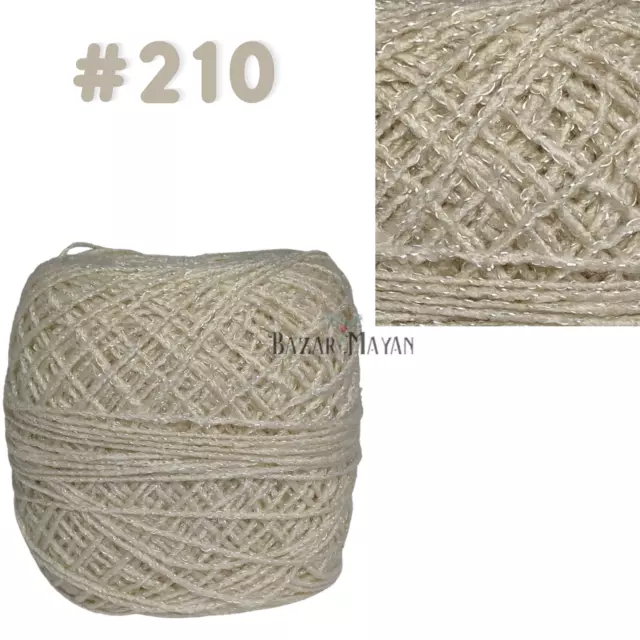 Green 100g Brisa Crochet Mexican Yarn Thread - Hilo Estambre Brisa Para  Tejer #0