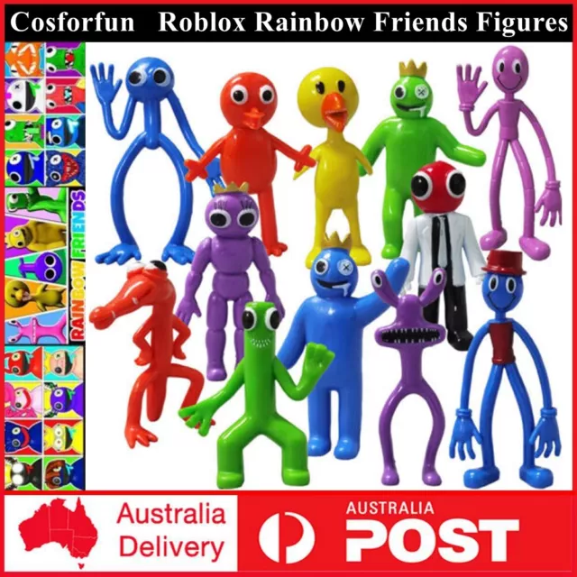 Rainbow Friends Roblox Game Surrounding Roblox Rainbow Friends Set of 12  Collectible Figure