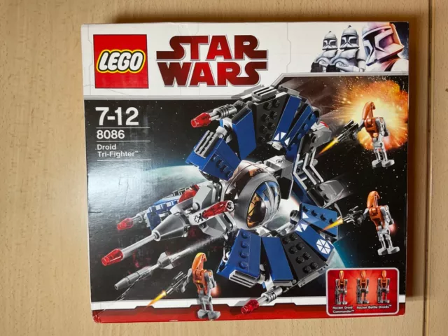Lego STAR WARS 8086 Droid Tri-Fighter 2010 nuovo, sigillato