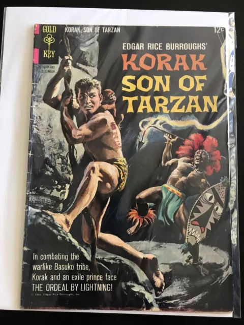 Korak Son of Tarzan Gold Key Comics As pictured