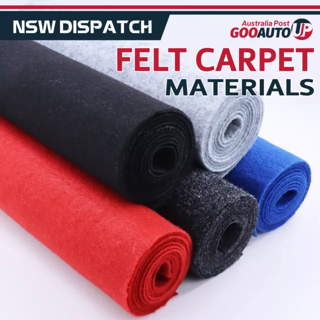 Felt Underfelt Auto Carpet Boat Deck Garage Flooring Cover Skid Dirty Fade Proof