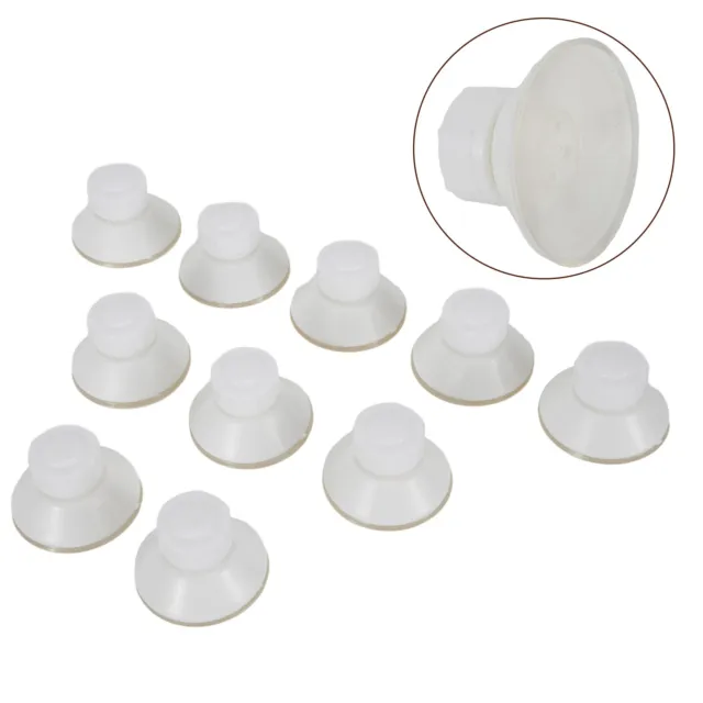 10PCS Suction Cup Fixing Pads 45mm Diameter For Hanging Decorations PVC