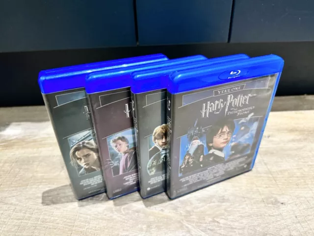 Harry Potter Blu Ray Set Complete Collection 8 Film Movie Boxset 11 Discs