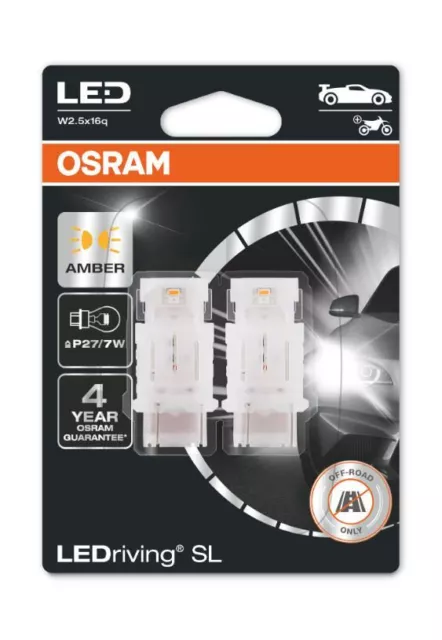 LEDriving SL 3157DYP-02B no ECE ambar OSRAM P27/7W