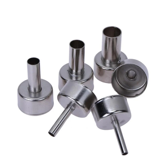 Lot 3 Buses Soudage Rapide Titane 5 Mm – Embouts Pour Pistolet Air Chaud Vinyle PVC, Résistants Haute Température