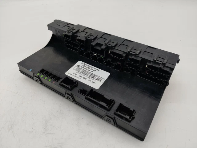 MERCEDES-BENZ W203 C-CLASS Fuse Box SAM Control Unit 2035451801 £104.78 ...