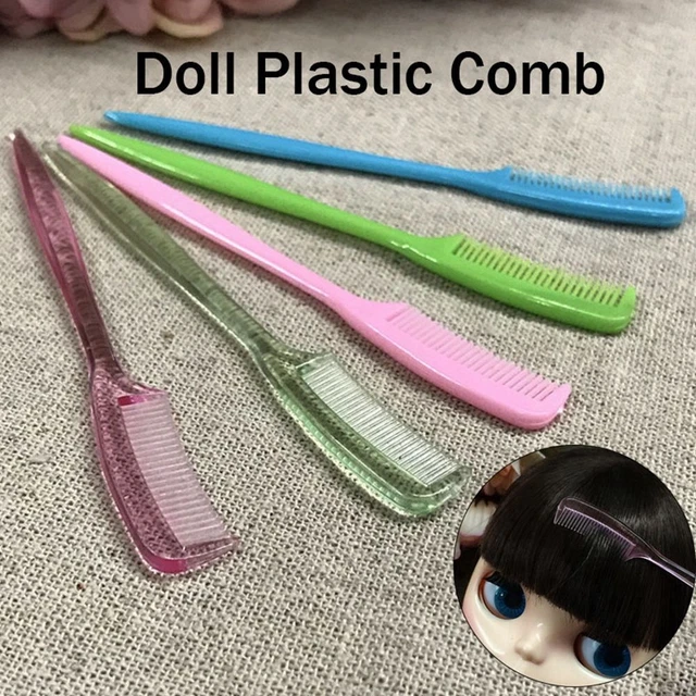 Dollhouse Decorations Doll Accessories Eyelash Eyebrow Combs Plastic Comb