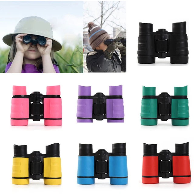 Kids Binoculars 4x30 Adjustable Lightweight Toy Gift for Bird Watching Xmas Gift