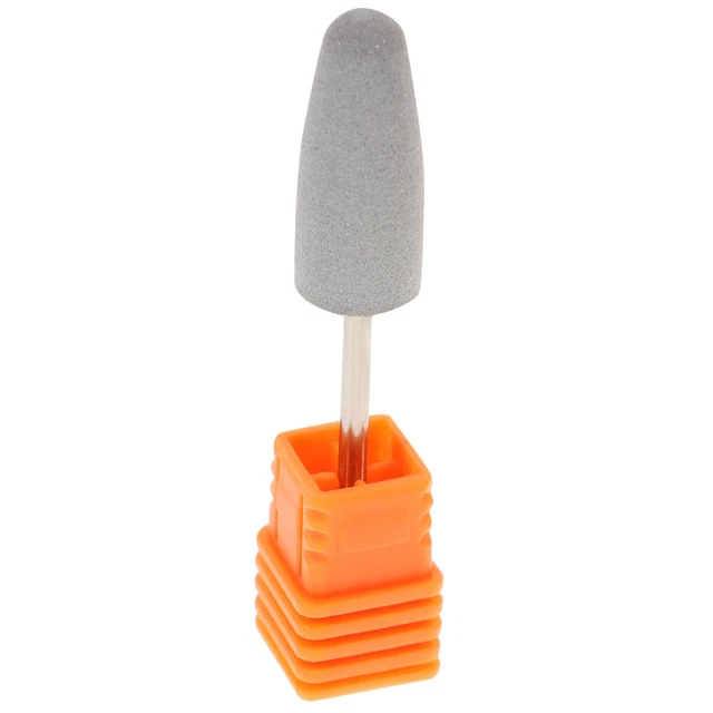 Broca de arte en uñas broca de silicona cabezal de molienda de uñas cabezal de esmalte de uñas para eléctrico