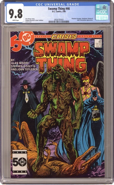 Swamp Thing #46 CGC 9.8 1986 3926185001