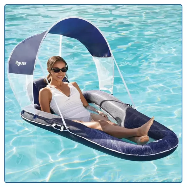 Aqua Leisure Luxury Oversized Pool Lounger inflatable pool summer