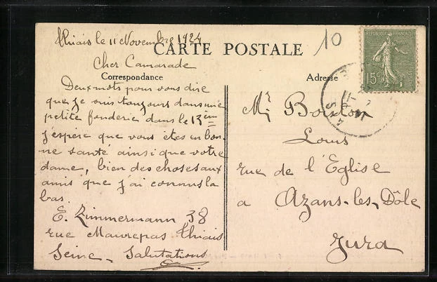 CPA Thiais, Rue Maurepas 1924 2
