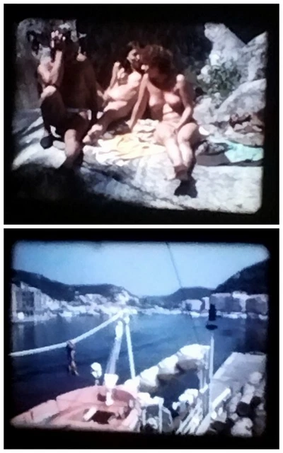 Film super 8 amateur en Grèce de 100m