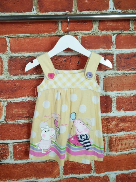 Pacchetto Abito Bambina Età 6-9 Mesi Prossimo Blu Zoo Set Peppa Pig Estate 74Cm 3