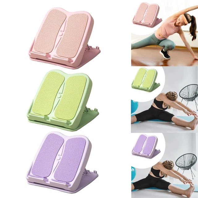 2 Cales De Yoga En Mousse EVA - Extensibles, Pour Mollets, Planche Inclinée, Repos Pieds - Vert
