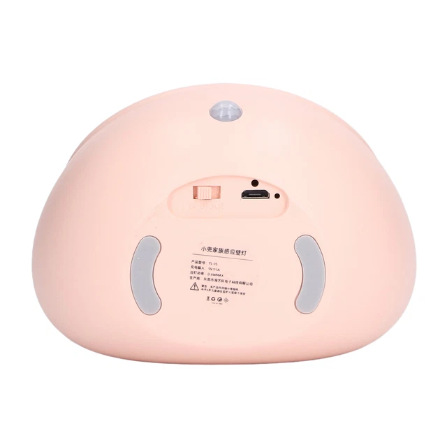LED Night Light White Bunny Shape 3 Modes Night Lamp Smart With USB Cable