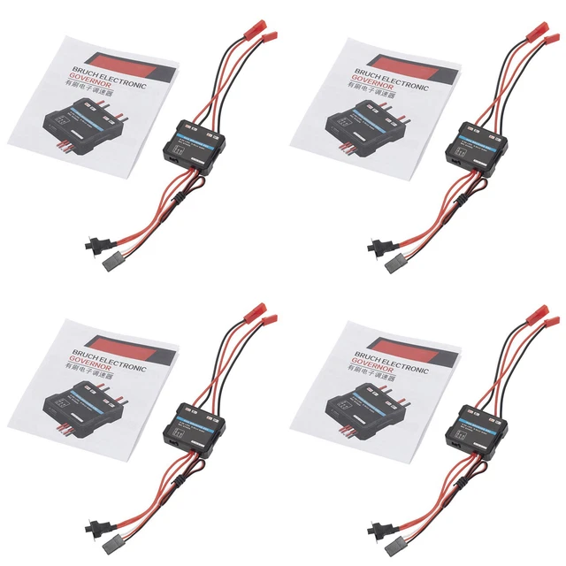 4X 40A Brushed ESC Electronic Speed Controller for C24 C34 MN D90 MN99S MN8 B5V6