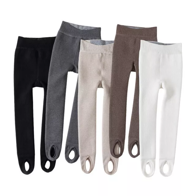 Pantaloni Ragazze Per Bambini Pantaloni Invernali Caldi Leggings Adolescenti 3-15 Anni