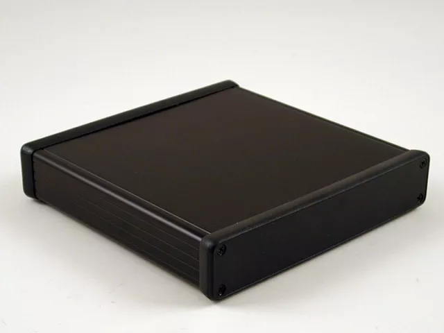 1 pcs - Hammond 1455 Series Extruded Aluminium Enclosure, IP54, 160 x 165 x 31mm