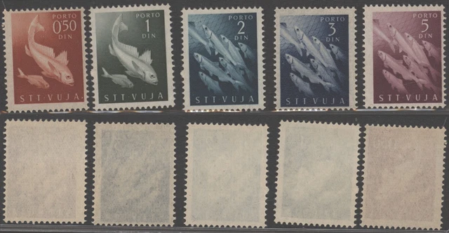 Italy 1950 Trieste B STT Vuja - Postage Due - MNH Stamps