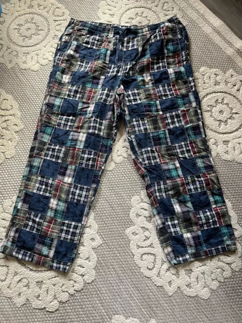 Walt Disney World Disneyland Resort Adult XXXL Mickey Mouse Pajama Pants Madras