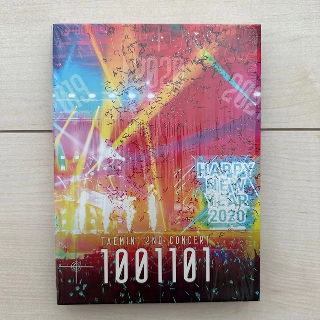 SHINEE TAEMIN 2ND Concert 1001101 Blu-ray FC Limited Edition