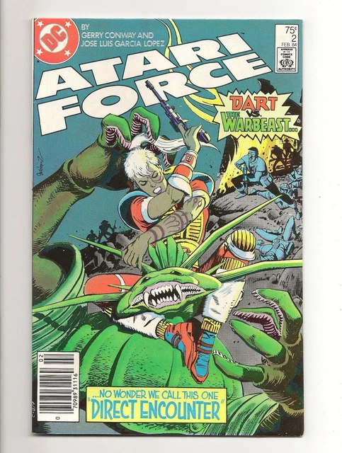 Atari Force #2 DC Comics 1984 VF Newsstand