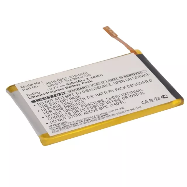 Bateria para Apple iPod Touch 4 Gen. - A1367 930mAh